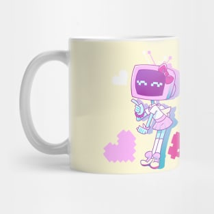 Kawaii Pixel Tv Mug